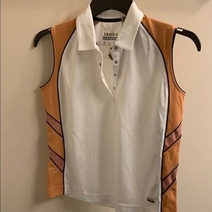 ISO’s sleeveless top. Perfect for golf or tennis!